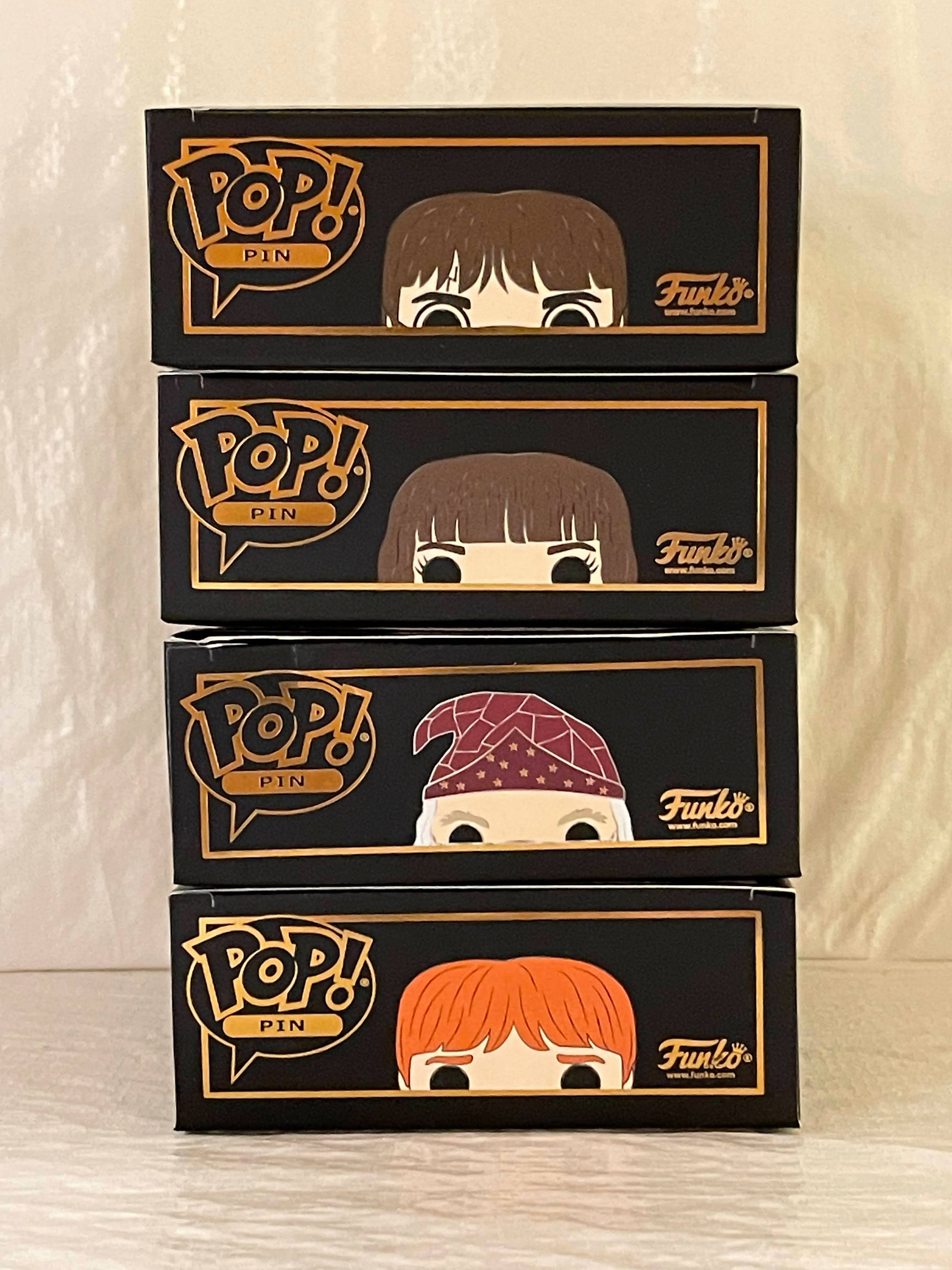 Funko Pop Pins HARRY POTTER Lot of 4