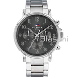 Tommy Hilfiger 1710382 Men's Silver Stainless Steel Watch 46mm