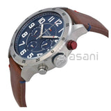Tommy Hilfiger 1791066 Men's Brown Leather Watch 46mm