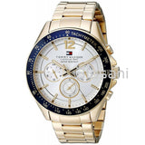 Tommy Hilfiger 1791121 Men's Gold-Tone Stainless Steel Watch 46mm