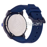 Tommy Hilfiger 1791325 Men's Blue Silicone Band Watch 44mm