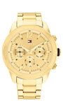 Tommy Hilfiger 1792060 Men's Stainless Steel Gold Dial Watch 46mm