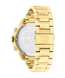 Tommy Hilfiger 1792060 Men's Stainless Steel Gold Dial Watch 46mm