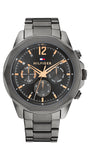 Tommy Hilfiger 1792061 Men's Stainless Steel Gray Dial Watch 46mm