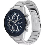 Tommy Hilfiger 1792080 Men's Stainless Steel Blue Dial Watch 46mm