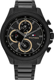 Tommy Hilfiger 1792081 Men's Stainless Steel Blue Dial Watch 46mm