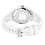 Lacoste Unisex L.12.12. 2011039 White Silicone Strap Watch 42mm
