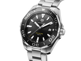 TAG Heuer Men's WAY101A.BA0746 Aquaracer Stainless Steel Black Watch 43mm