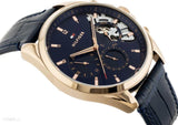 Tommy Hilfiger 1710451 Men's Blue Leather Strap Multifunction Blue Dial 46mm