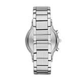 Emporio Armani AR2448 Men's Chronograph Blue Silver Stainless Steel Watch 43mm