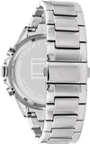 Tommy Hilfiger 1791967 Men's Stainless Steel Black Dial Watch 46mm