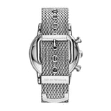 Emporio Armani Men's AR1808 Dress Silver Mesh Watch 46mm