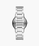 Emporio Armani AR11181 Men's Chronograph Silver Stainless Steel Watch 43mm