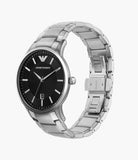 Emporio Armani AR11181 Men's Chronograph Silver Stainless Steel Watch 43mm