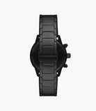 Emporio Armani AR11242 Men's Chronograph Black Stainless Steel Watch 43mm