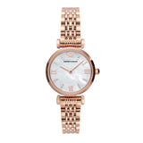 Emporio Armani AR11316 Women's Two-Hand Gold Stainless Steel Watch