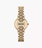 Emporio Armani AR1907 Women's Two-Hand Gold Stainless Steel Watch 32mm