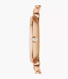 Emporio Armani AR1909 Women's Two-Hand Rose Gold Stainless Steel Watch 32mm