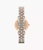 Emporio Armani AR1926 Women's Two-Hand Two Tone Stainless Steel Watch 32mm