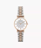 Emporio Armani AR1926 Women's Two-Hand Two Tone Stainless Steel Watch 32mm