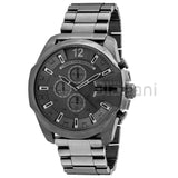 Diesel DZ4282 Mega Chief Men's Gunmetal Chronograph Watch 59x51mm
