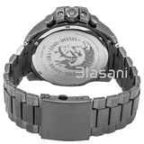 Diesel DZ4329 Mega Chief Men's Gunmetall Blue Dial Chronograph Watch 59X51mm