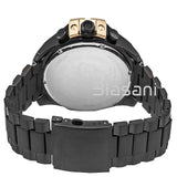 Diesel DZ4338 Mega Chief Men's Black Stainless Steel Chronograph Watch 59X51mm