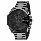 Diesel DZ4355 Mega Chief Men's Black, Black Dial Chronograph Watch 59X51mm