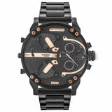 Diesel DZ7312 Mr Daddy 2.0 Chronograph Black Stainless Steel Watch 57mm