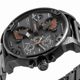 Diesel DZ7315 Mr Daddy 2.0 Chronograph Gunmetal Stainless Steel Watch 57mm