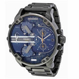 Diesel DZ7331 Mr Daddy 2.0 Chronograph Gunmetal Stainless Steel Watch 57mmx66mm