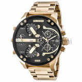 Diesel DZ7333 Mr Daddy 2.0 Chronograph Gold Stainless Steel Watch 57mmx66mm