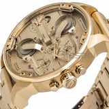 Diesel DZ7399 Mr. Daddy 2.0 Chronograph Gold Stainless Steel Watch 57mm