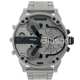 Diesel DZ7421 Mr Daddy 2.0 Chronograph Silver Stainless Steel Watch 57mm