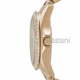 Fossil ES3203 Women's Riley Quartz Gold Stainless Steel Watch 38mm