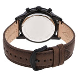 Fossil FS5437 Men's Townsman Chronograph Brown Leather Watch 44mm