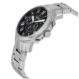 Fossil Original FS5384 Men's Neutra Chronograph Silver Stainless Steel Watch 44mm