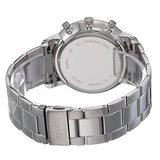Fossil Original FS5792 Men's Neutra Chronograph Silver Stainless Steel Watch 44mm