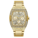 Guess GW0094G2 Men's Phoenix Gold Glitz Stainless Steel Multi-Function Watch 43mm