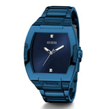 Guess GW0387G4 Men's Phoenix Tunneau Blue Stainless Steel 3 Hand Watch 39mm