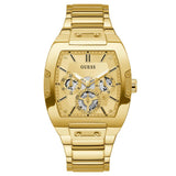 Guess GW0456G2 Men's Phoenix Tunneau Gold Stainless Steel Multi-Function Watch 42mm