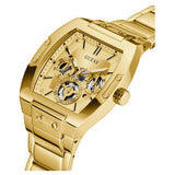 Guess GW0456G2 Men's Phoenix Tunneau Gold Stainless Steel Multi-Function Watch 42mm