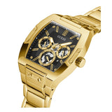 Guess GW0456G1 Men's Phoenix Tunneau Gold Stainless Steel Multi-Function Watch 42mm