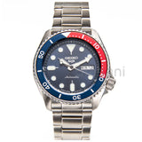 Seiko Sports5 SKX Series Automatic SRPD53 Blue Stainless Steel Watch 42.5mm