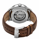 Fossil ME3110 Men's Townsman Automatic Brown Leather Watch 44mm