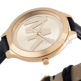 Michael Kors Original MK2392 Women's Slim Runway Gold Stainless Steel Watch 42mm