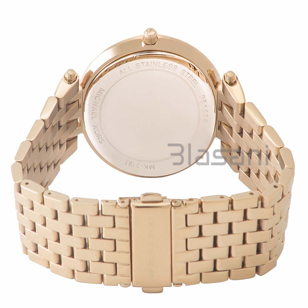 Michael Kors Original MK3191 Women's Darcy Gold Stainless Steel Bracelet Watch