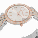 Michael Kors Original MK3203 Women's Darcy Tri-Tone Stainless Steel Bracelet Watch