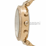Michael Kors Original MK5354 Women's Parker Gold Crystal Stainless Steel Watch