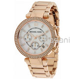 Michael Kors Original MK5491 Women's Parker Rose Gold Mother of Pearl Watch